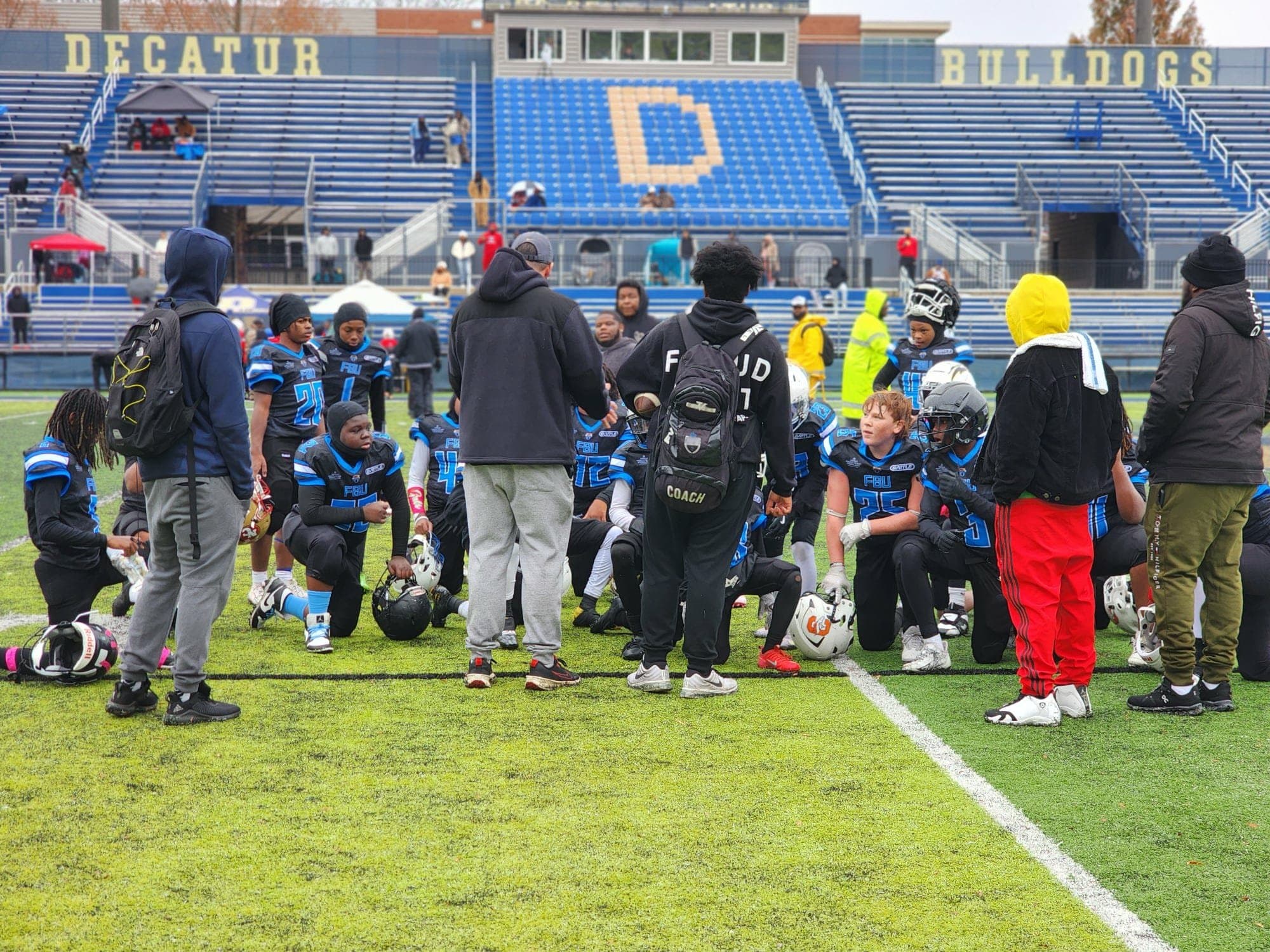 FBU Team Carolina athletes representing the community