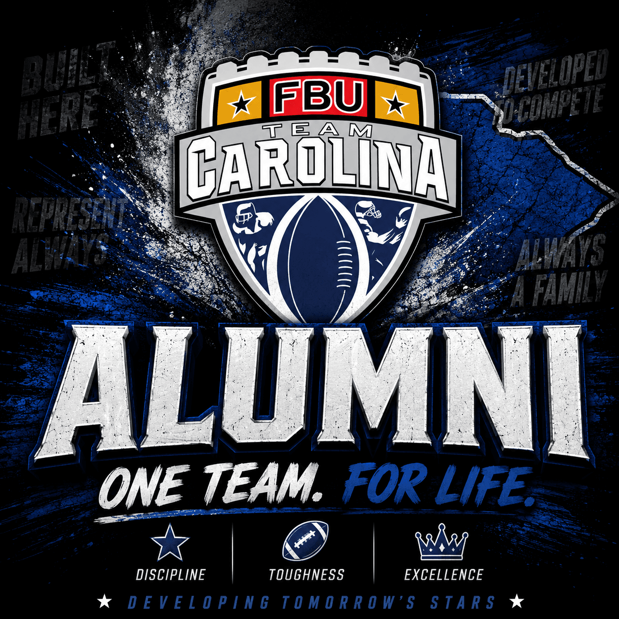 FBU Team Carolina alumni network — One Team. For Life.