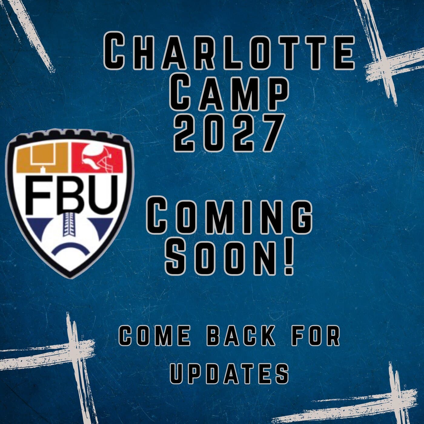 Charlotte Camp 2027 — coming soon. Come back for updates.